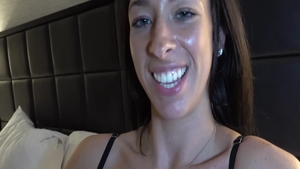 Shaved Jax Slayher teen chick buttplug video