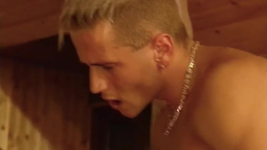 Vintage Angelica Bella brunette big tits group sex