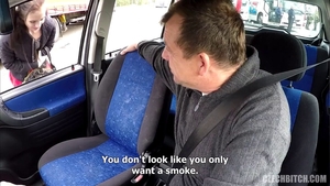 Pigtailed hooker gets plowed in public