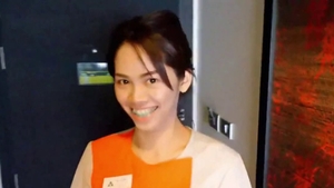 Small tits thai hardcore doggy fuck