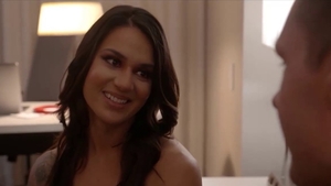 Hard nailining together with perfect brunette