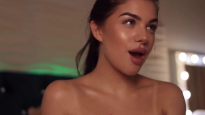 Adorable amateur masturbation live on webcam