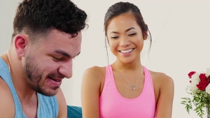 Deepthroat starring asian pornstar Vina Sky