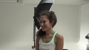 Nailing in the company of wet pussy teen