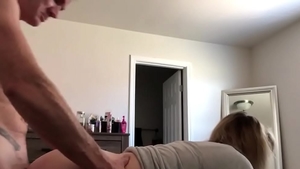 Big ass married woman hard blowjob