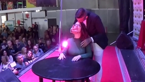 Sexy swinger latina Zenda Sexy reality pussy fuck in public