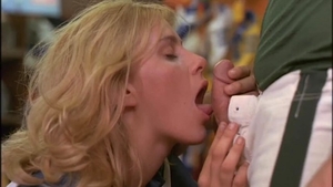 Blonde really likes hard nailining HD