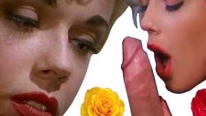 Girl blowjob cum classic