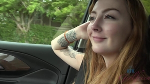 Hairy teen Megan Winters POV creampied