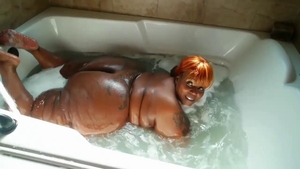 Ebony BBW has a soft spot for fucking hard