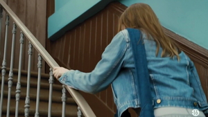 Slamming hard alongside french coed