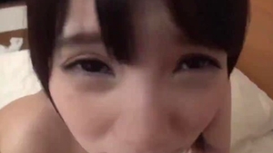 Hard sex together with young japanese babe