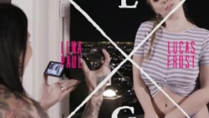 Busty hawt goth hard swapping cum