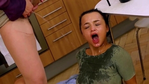 Good fuck in company with large boobs stepmom