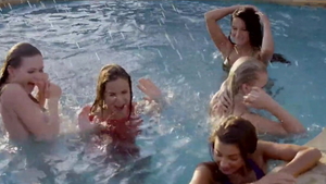 Brunette Lexi Dona group sex