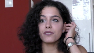 Small tits spanish brunette cunnilingus at the audition