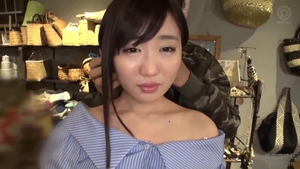 MILF takes a large dildo