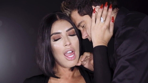 Ramming hard together with tight european babe Lina Luxa