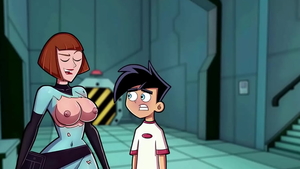 Hentai facial alongside super sexy mature