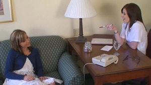 Hard pounding escorted by satin teen chick