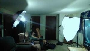 Nailed rough accompanied by japanese amateur