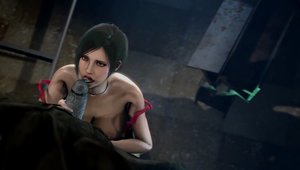 3D Toon Vidz: Plowing hard in the company of busty brunette