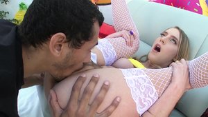 Nympho - Luxury couple Cadence Lux hardcore pussy fuck