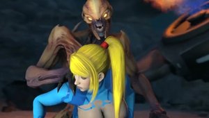 3D Toon Vidz - Alien showing big ass