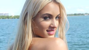 Tiny 4K - Beautiful babe Uma Jolie pussy licking outdoors