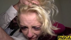 Pascal's Subsluts: Rough real sex together with April Paisley