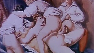 Vintage german hairy group sex